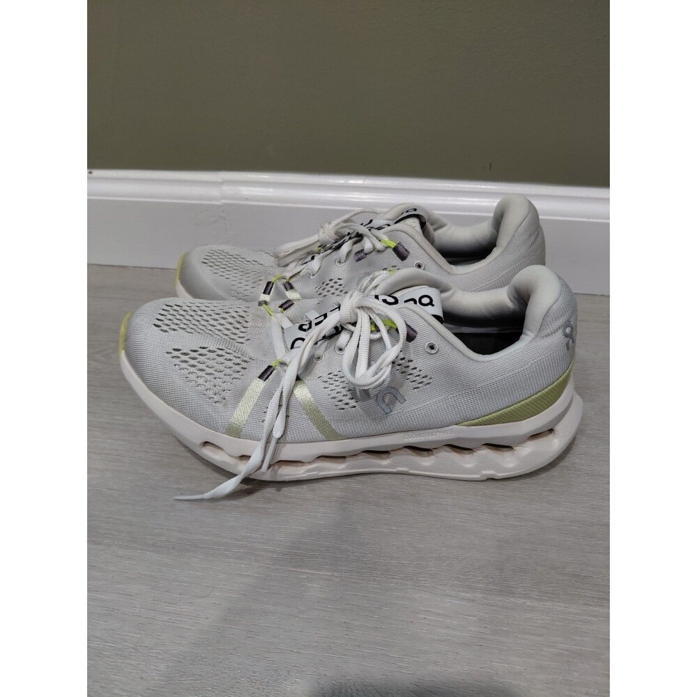 Size 8.5 - ON Cloudsurfer White Sand Women's Sneakers
